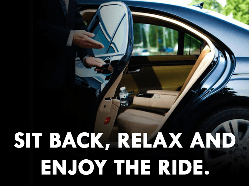 sit back relax and enjoy the ride