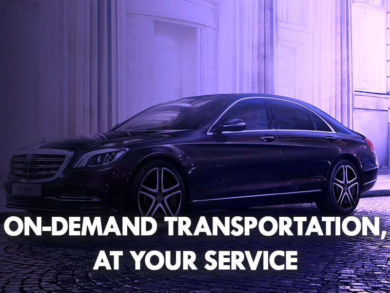 on-demande transportation at your service